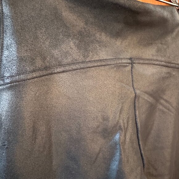 Spanx Faux Leather Leggings - Black, Medium - Picture 6 of 11